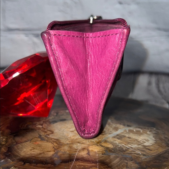 * Coach Fuchsia Coin Wallet - Picture 8 of 8